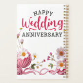 Happy wedding anniversary  プランナー手帳 (裏面)