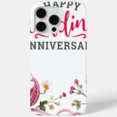 Happy wedding anniversary  Case-Mate iPhoneケース (裏面)