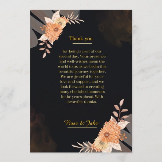 Happy , wedding card  (裏面)