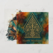 Happy Wedding Card シーズンカード (正面/裏面)