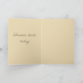 Happy Wedding Greeting Cards  カード (内部)