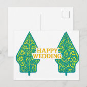 Happy Wedding Postcards ポストカード (正面/裏面)
