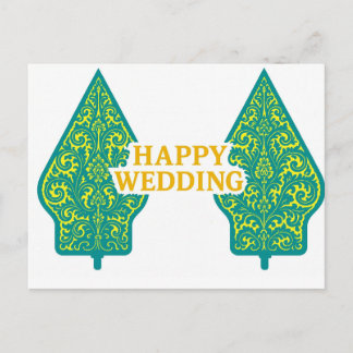 Happy Wedding Postcards ポストカード