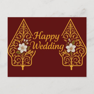 Happy Wedding Postcards  ポストカード