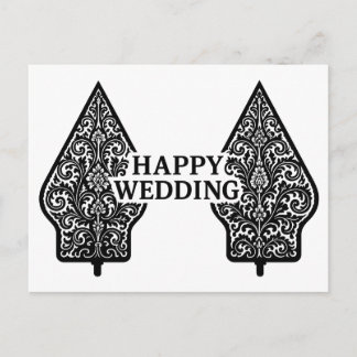 Happy Wedding Postcards  ポストカード