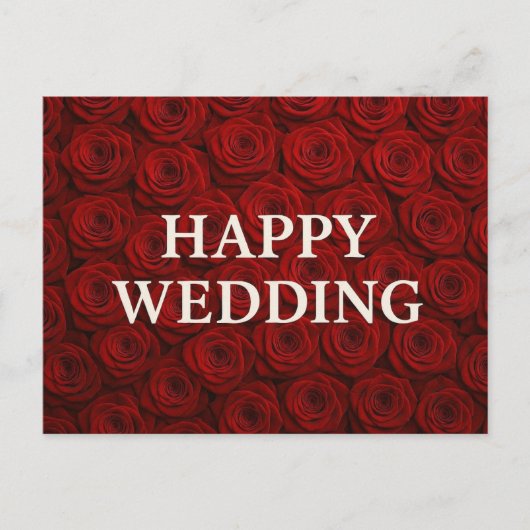 Happy Wedding Postcards  ポストカード (正面)