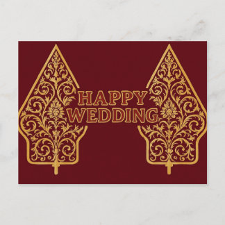Happy Wedding Postcards  ポストカード