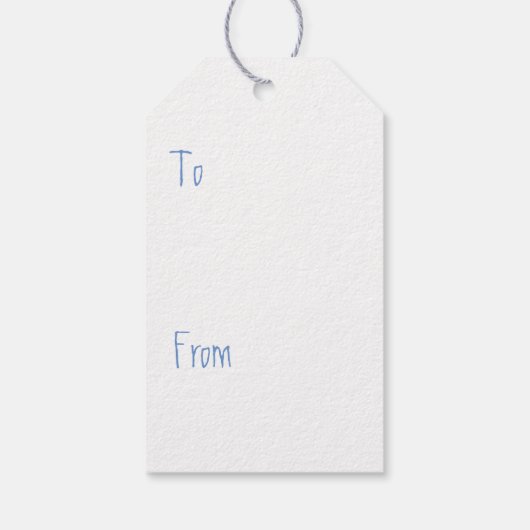 Happy Winterギフトラベル ギフトタグ (裏面)