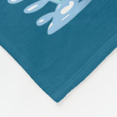 Happy Winter Bruhem All Teeth Dental Dentist Chris フリースブランケット (角)