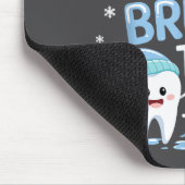 Happy Winter Bruhem All Teeth Dental Dentist Chris マウスパッド (コーナー)