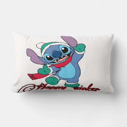 Happy winter season  ランバークッション (正面)