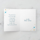 Happy Winter Solstice | Fox in Snow カード (内部)