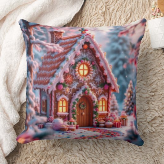 Happy winter with Christmas クッション (ブランケット)