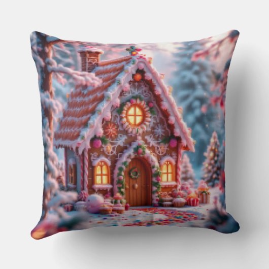 Happy winter with Christmas  クッション (裏面)