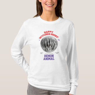 happy witches night demon animal tシャツ