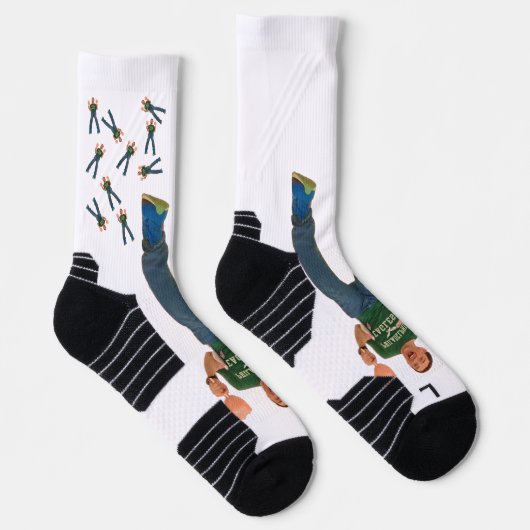 Happy with cotton candy ソックス (右)