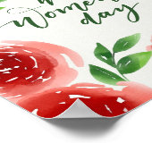 Happy Women's Day ポスター (角)