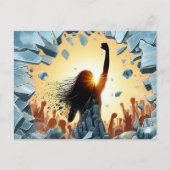 Happy Women's Day ポストカード (正面)