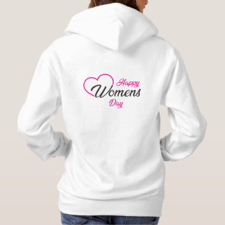  happy women's day 2026 hoodies celebration パーカ