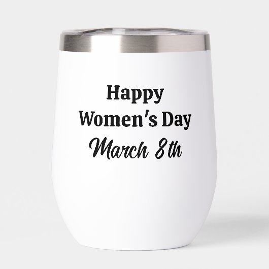 Happy Women's Day | 3月8日 (背面)