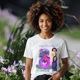 Happy Women's Day | 3月8日 トライブレンドＴシャツ