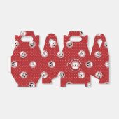 「Happy Woof Year」プードルクリスマスのお願い箱 フェイバーボックス (折り畳みなし)