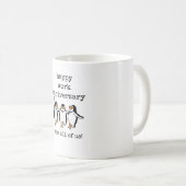 Happy Work Anniversary,私たち全員からかわいいマグカップ コーヒーマグカップ (正面右)