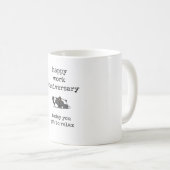 Happy Work Anniversary, Co-worker,ボスギフト コーヒーマグカップ (正面右)