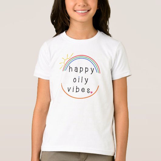 Happy Yiely Vibes Tシャツ (正面)