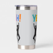 Happy Youang  Men 保温保冷タンブラー (右面)