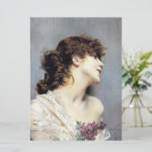 Happy Young Woman (byジョバンニ・ボルディーニ) カード (スタンド正面)