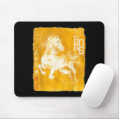 Happy Zodiac Horse Chinese Lunar New Year 2026 Sta マウスパッド (マウス)