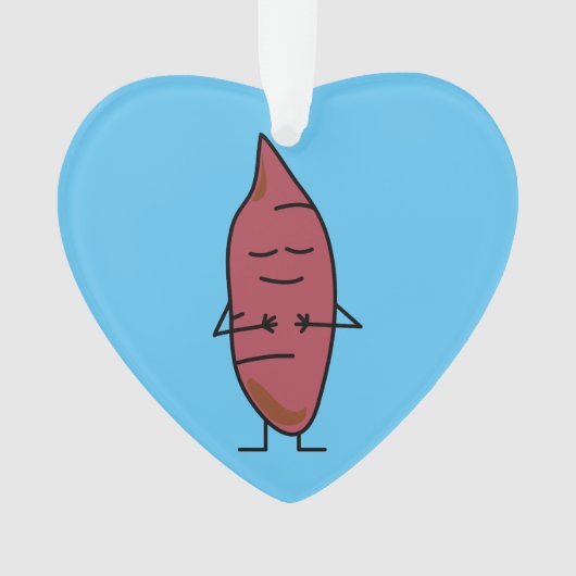 happybaked焼けるサツマイモのヤマイモのヤマイモのポテト オーナメント (正面)