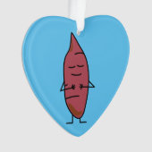 happybaked焼けるサツマイモのヤマイモのヤマイモのポテト オーナメント (正面)