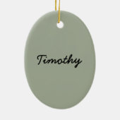 happybaked焼けるサツマイモのヤマイモのヤマイモのポテト セラミックオーナメント (裏面)