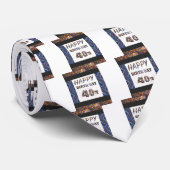 happybirthdayハッピーバースデー40 40第40壮大 ネクタイ (ロール)