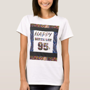 happybirthdayハッピーバースデー95 95第95 tシャツ