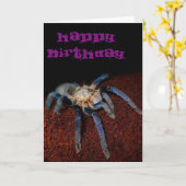 Happybirthday カード (黄色い花)