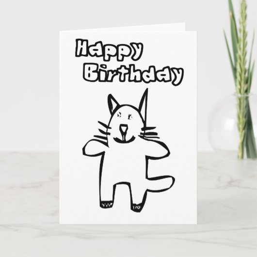 HappyBirthdayKat カード (正面)