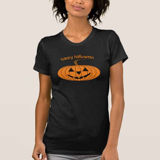 happyhalloween tシャツ (正面)
