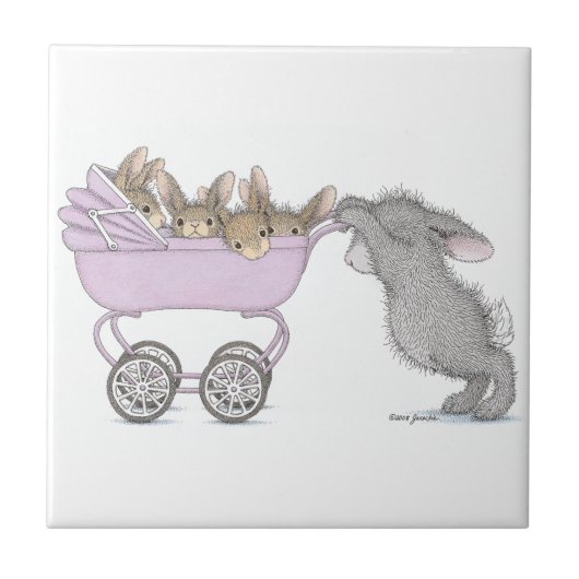 HappyHoppers®のセラミックタイル タイル (正面)