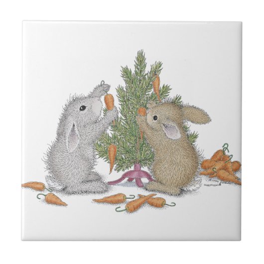 HappyHoppers®のセラミックタイル タイル (正面)