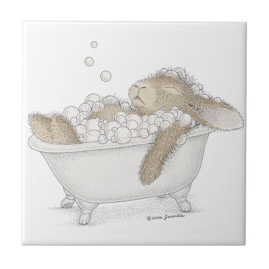 HappyHoppers®のセラミックタイル タイル (正面)