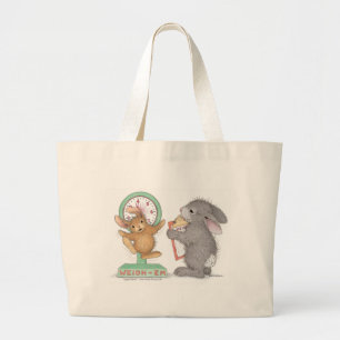 HappyHoppers®のトートバック ラージトートバッグ
