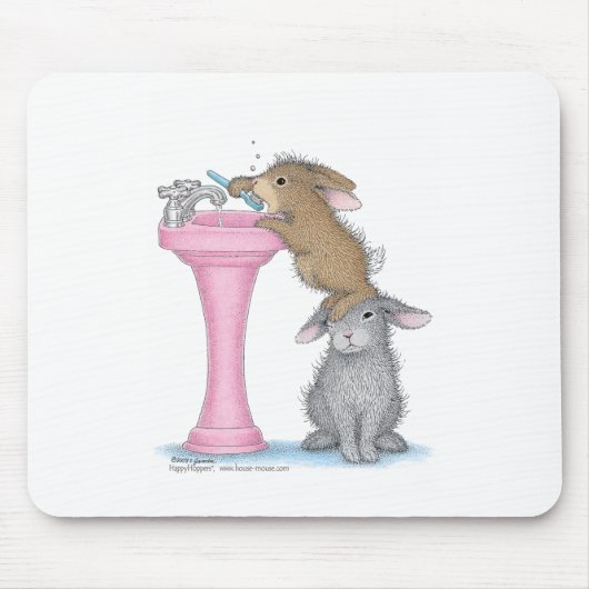 HappyHoppers®のマウスパッド マウスパッド (正面)