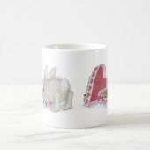 HappyHoppers®のマグ コーヒーマグカップ (中央)