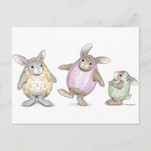 HappyHoppers®の郵便はがき ポストカード (正面)