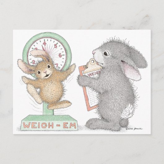 HappyHoppers®はがき ポストカード (正面)