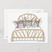 HappyHoppers®はがき ポストカード (正面/裏面)