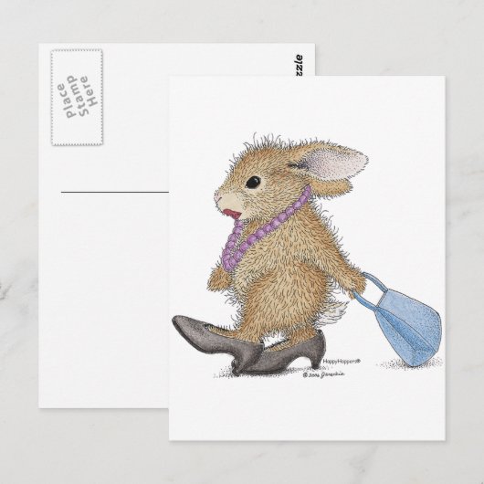 HappyHoppers®はがき ポストカード (正面/裏面)